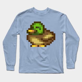 Pixel Duck Long Sleeve T-Shirt